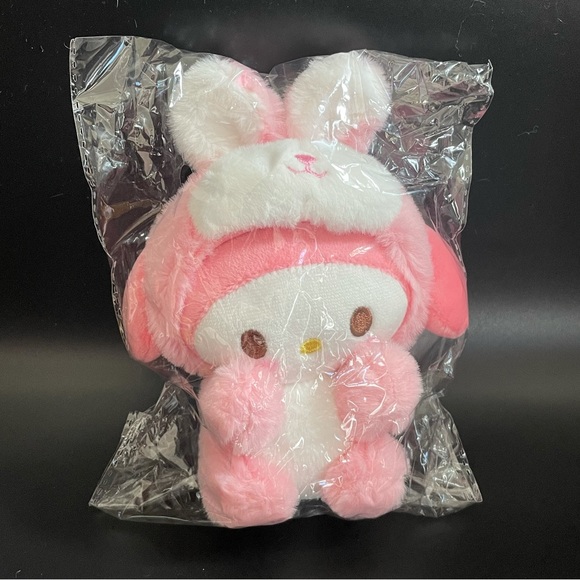 My Melody Plush x Rabbit Cosplay Keychain (6”) - Picture 3 of 7